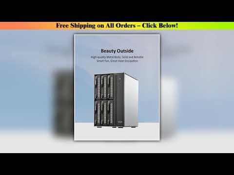 TERRAMASTER D6-320 External Hard Drive Enclosure - USB 3.2 Gen2 10Gbps Type-C HDD Storage Hot