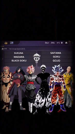 Sukuna Madara Black goku VS Saitama Goku Gojo 💀 #anime #shorts #aryankelvin #goku #gojo #phonk