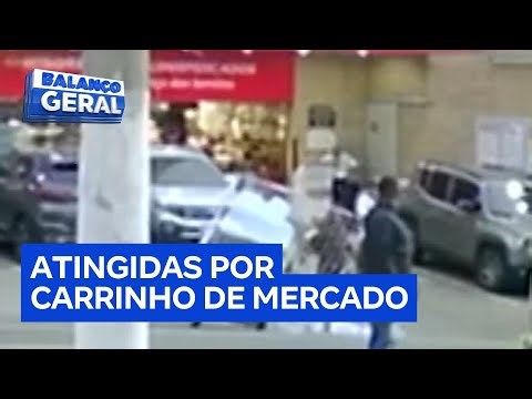 Mulher e cachorra são atingidas por carrinho carregado com garrafas d’água na zona sul de São Paulo