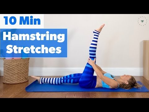 10 Min HAMSTRING STRETCHES | Hip Stretches For Flexibility