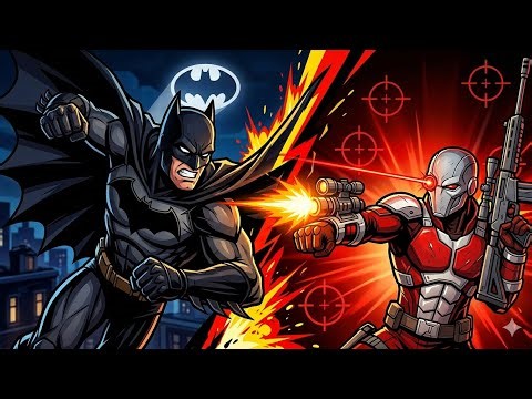 Batman Vs Deadshot | Fight was TOTALLY BRUTAL🔥🔥🔥