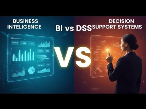 Business Intelligence vs Decision Support Systems | BI vs DSS Explained Clearly