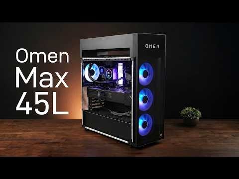 The NEW HP Omen Max 45L is an Absolute BEAST! (RTX 5080 + Ryzen 9950X3D)