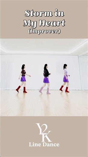 Storm in My Heart-Line Dance(Improver) | Heather Barton | 수원 광교 Y2K