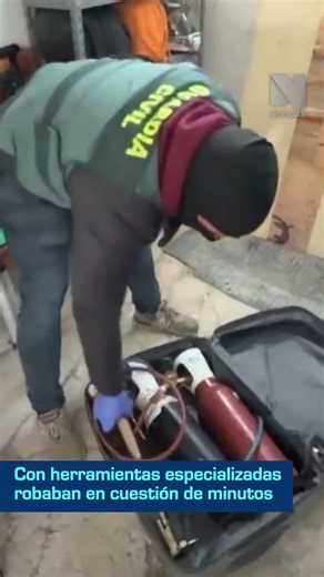 Detenidos seis expertos en robos de bancos