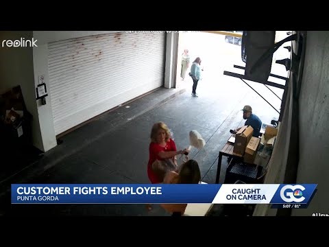 Viral video shows customer hitting restaurant employee with to-go box outside Punta Gorda restaurant