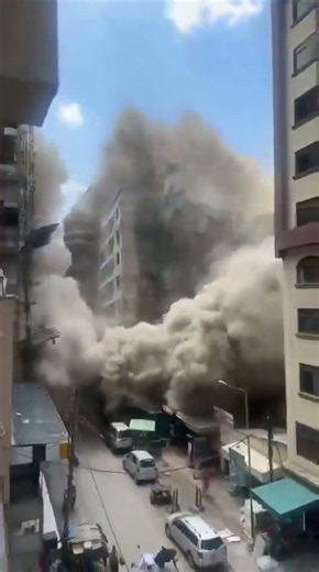 18-storey building under construction collapses in Eastleigh, Nairobi, Kenya