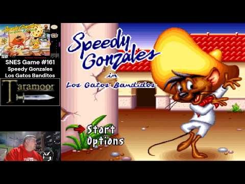 SNES Game 161 - Taramoor plays Speedy Gonzales Los Gatos Bandidos #snes #nintendo #speedygonzales