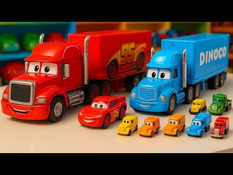 Disney Pixar Cars Unboxing Review | Mattel Disney Pixar Cars Color Changers Car Wash Playset
