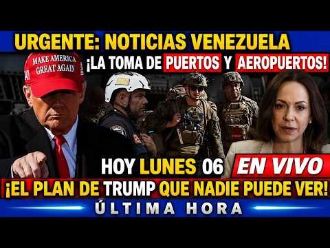 🚨 ÚLTIMA HORA 🔴 ¡URGENTE TRUMP TOMA PUERTOS Y AEROPUERTOS VENEZUELA! ¿CHAVISTAS MUY PREOCUPADOS?