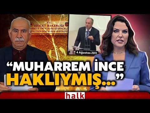"HAKKINI TESLİM EDELİM" Muharrem İnce'nin 2011'deki 'Öcalan' konuşmasına Ece Üner'den çarpıcı yorum