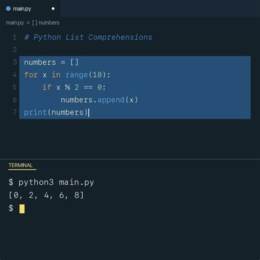 Stop Writing 5-Line For Loops in Python! 🛑 Code Like a Senior #shorts