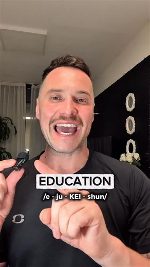 Education/Educación 🇺🇸 Learn its accurate pronunciation. Take your English to the next level with Easy Speak AI @easyspeakai - get it on your App Store or through the link in my bio. 🚀 … #english #ingles #easyspeakai #learnenglish #speakenglish | Profe Raff