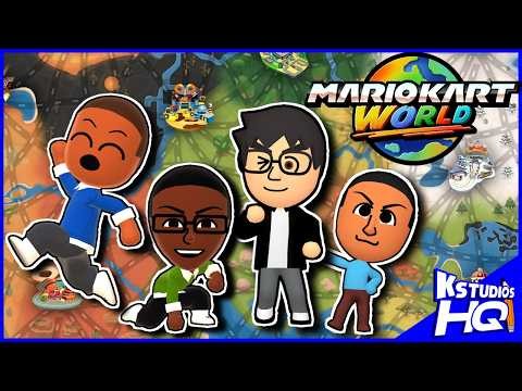 MARIO KART WORLD (4 PLAYER VS)