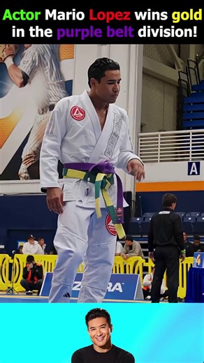🚨 BREAKING: Actor Mario Lopez WINS GOLD at an IBJJF Competition...AT 52 YEARS OLD!! 🤯🥋 @mariolopezviva