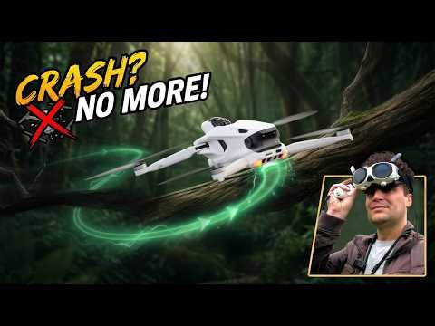 This Drone Can’t Crash Anymore…