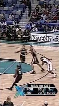 Trailblazers Damon Stoudamire Career high 54 point game Vs. THE HORNETS IN 2005. #shorts #NBA