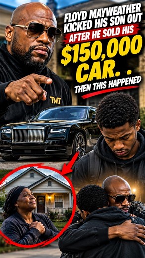 Floyd Mayweather Kicked His Son Out After He Sold His $150,000 Car... Then This Happened