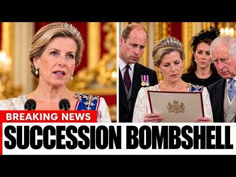 BREAKING: Sophie Confirms A Change In Succession Roles: "The Palace Has Made Its Final Decision"