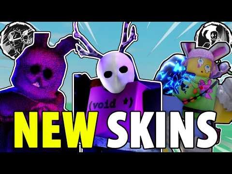 Playing with All New Killer Skins in Forsaken! | Forsaken - Roblox