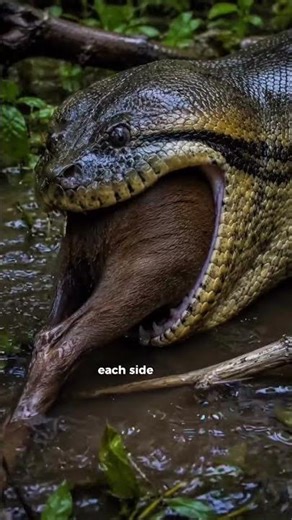 Giant Anaconda Swallows Deer Whole! 😱