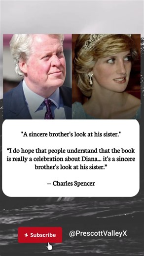A Brother's Love: Charles Spencer on Remembering Princess Diana 🤍