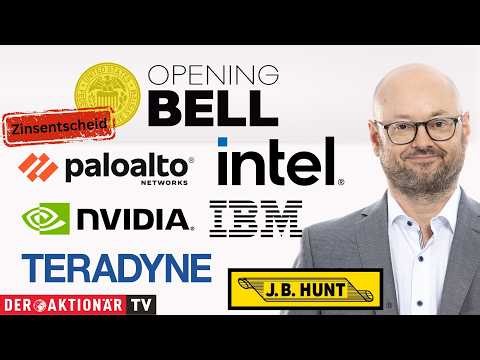 Opening Bell: J.B. Hunt, Intel, Nvidia, Palo Alto, Teradyne, IBM