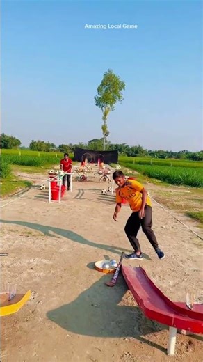 Extreme Village Obstacle Challenge! Scooter Race, Balloon Run & Maze Battle – Who Will Win?