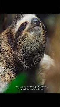 Three-Fingered Sloth: Earth's Slowest Mammal | Wild Earth Vision