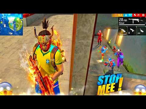 TRYING THE NEW EVO AUG AND SKYDIVE 🤯 SOLO VS SQUAD 25 KILL - GARENA FREE FIRE - PK GAMERS #freefire
