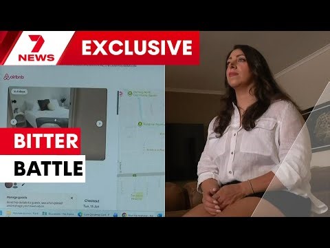 Australian mother fighting breast cancer now locked in bitter battle with Airbnb | 7NEWS