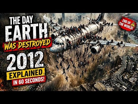 "The Day Earth Was Destroyed 😱 | 2012 Movie Explained in 60 Seconds"