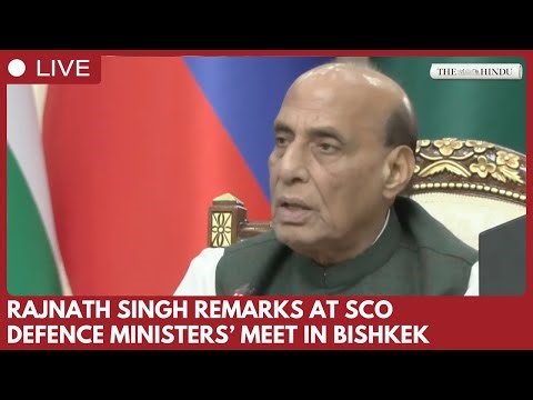 Defence Minister Rajnath Singh backs anti-terror stand at Bishkek SCO meet