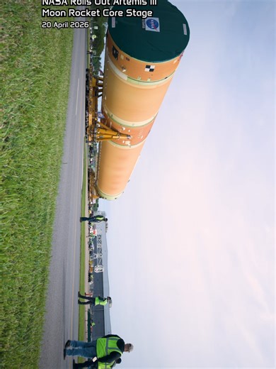 NASA moved the core stage of the SLS (Space Launch System) for the crewed Artemis III mission in 2027 toward NASA’s Kennedy Space Center in Florida to complete outfitting and vertical integration Artemis III mission will launch astronauts to Earth’s orbit aboard the Orion spacecraft on top of SLS to test rendezvous and docking capabilities between Orion and commercial spacecraft needed to land Artemis IV astronauts on the Moon in 2028 NASA/Evan Deroche/Michael DeMocker/Sam Lott/Brandon Hancock #