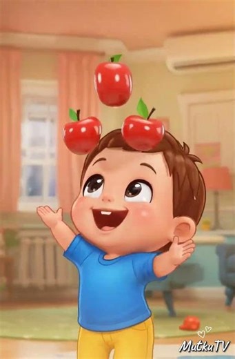 🍎 Count Apples with MutkuTV 🎵 | Learn Numbers for Kids | Fun Counting Song | MutkuTV shorts