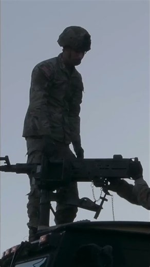 Military Vehicles Tackle a Smoke-Filled Training Course #shorts