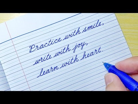 Cursive Writing Quote 132 | Cursive Handwriting Practice | Cursive Writing a to z | Cursive abcd