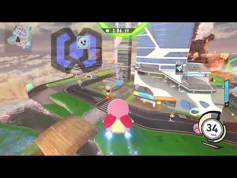 Kirby Air Riders: City Trial Mode 1 & Introduction