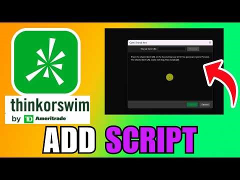How To Add Thinkorswim Script (2026) (Best Method)