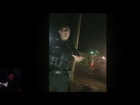 Police Tries To Demand Id From Guy Walking On Sidewalk