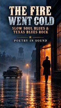 The Fire Went Cold | Soulful Texas Blues Rock | Original Electric Blues