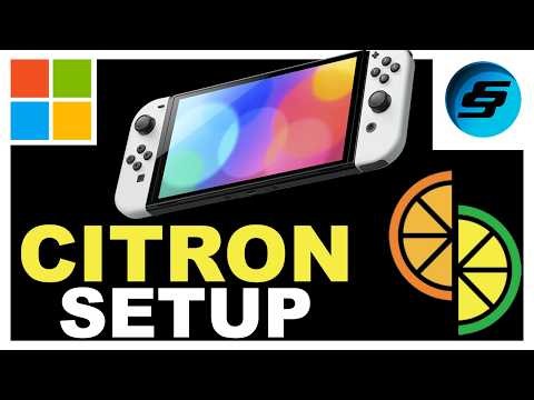 Citron (Nintendo Switch Emulator) Windows Setup | Firmware & Prod Keys Installation