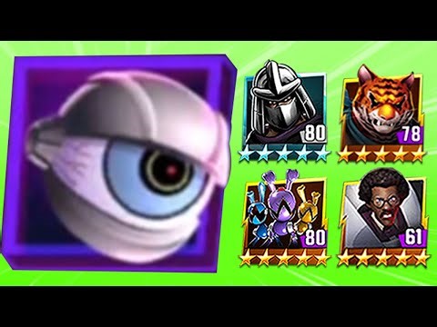 TMNT Legends Krang Classic, Tiger Claw, Shredder Classic, Baxter Stockman, Bunnies