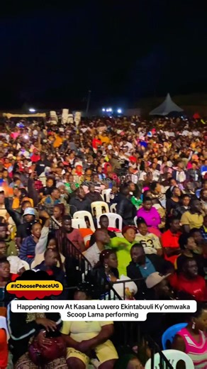 Happening now At Kasana Luwero Ekintabuuli Ky’omwaka Scoop Lama performing #kookiepromotions #nzekookie #ichosepeace #kiugandakinyuma
