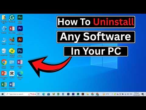 Uninstall Any App in Windows 10/11 – Fast & Easy तरीका || Full ||