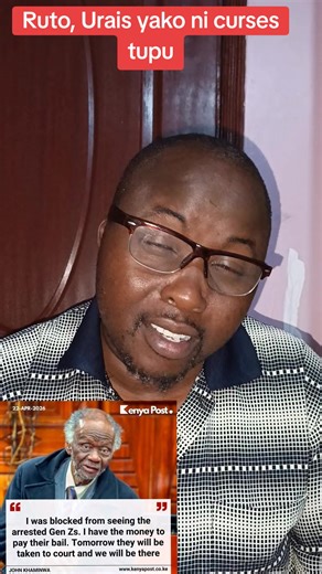 Hon. Enduruche in Court Today: Gen Z and Clive Attacks Ruto