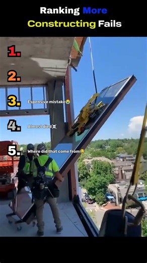 5 Construction Fails That Get Worse 😂 #shorts