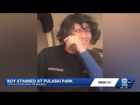 Young teen stabbed in unprovoked attack at Milwaukee's Pulaski Park