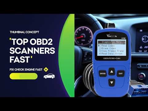 Top 5 Best OBD2 Scanners in 2026 🚗 Diagnose Car Problems Like a Pro