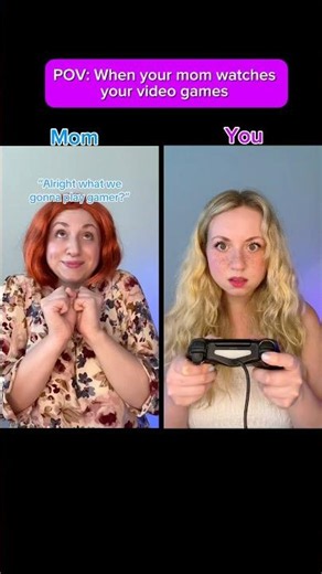 Your mom watches you play video games (Hello neighbor song) #helloneighbor #shorts #moms